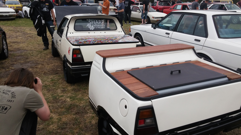Not the only MightyBoy in attendence, but easily the coolest. That’s a BBQ in there!